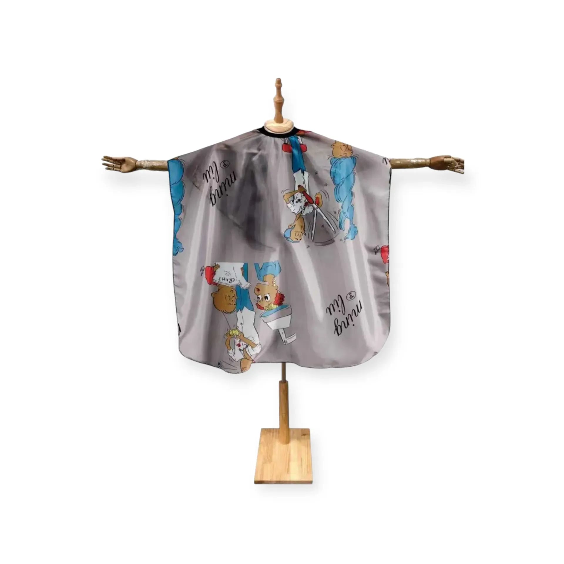 DITA Barber Cape – Super White Premium Barber Cape
