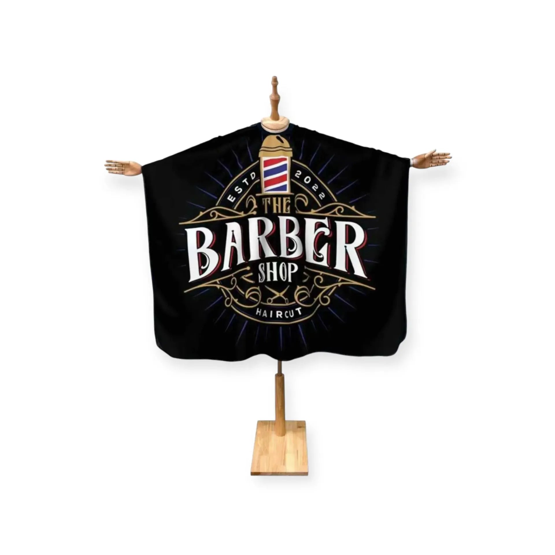 DITA Barber Cape – Super Black Vintage Barber Edition