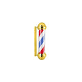 DITA Barber Pole Gold BP-04 98.5cm | LED Rotating Classic Barbershop Sign