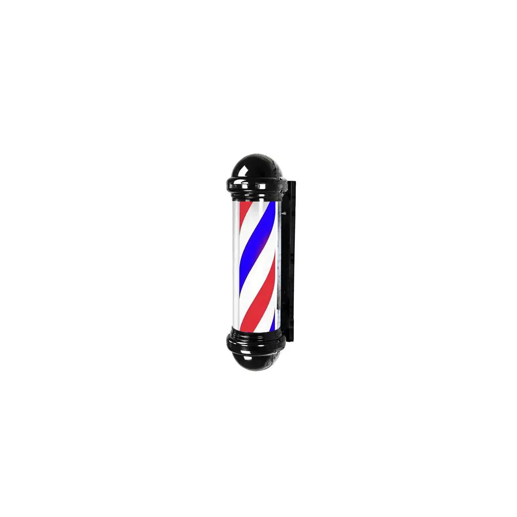DITA Barber Pole Black BP-05 – 128.5cm | LED Rotating Classic Barbershop Sign
