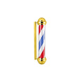 DITA Barber Pole Gold BP-06 – 158.5cm | LED Rotating Classic Barbershop Sign