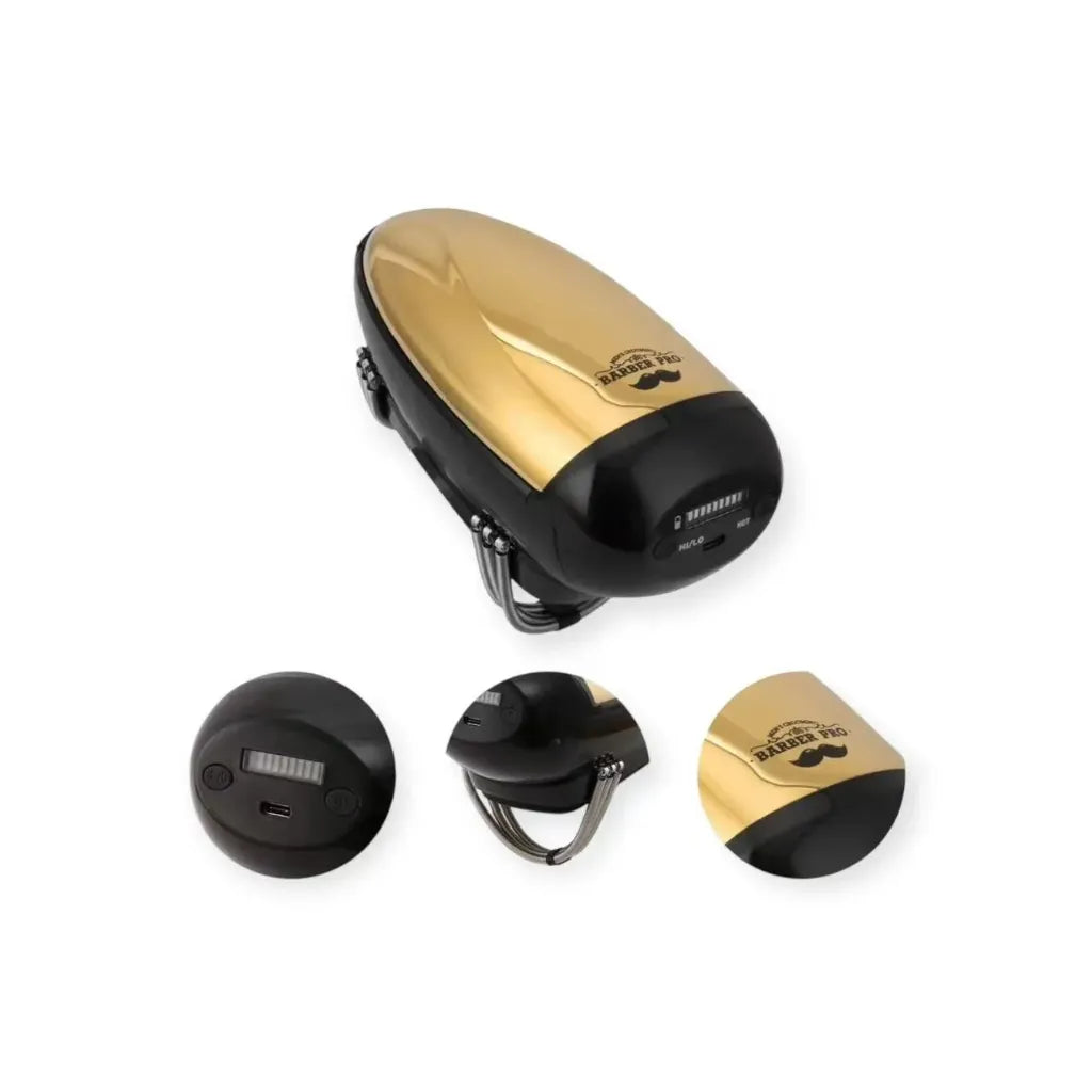 Barber Pro | Vibe Cord/Cordless Massager | Gold Edition