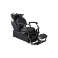 Sillón lavacabezas Boston FR-78025 estructura cromo negro Negro (004)