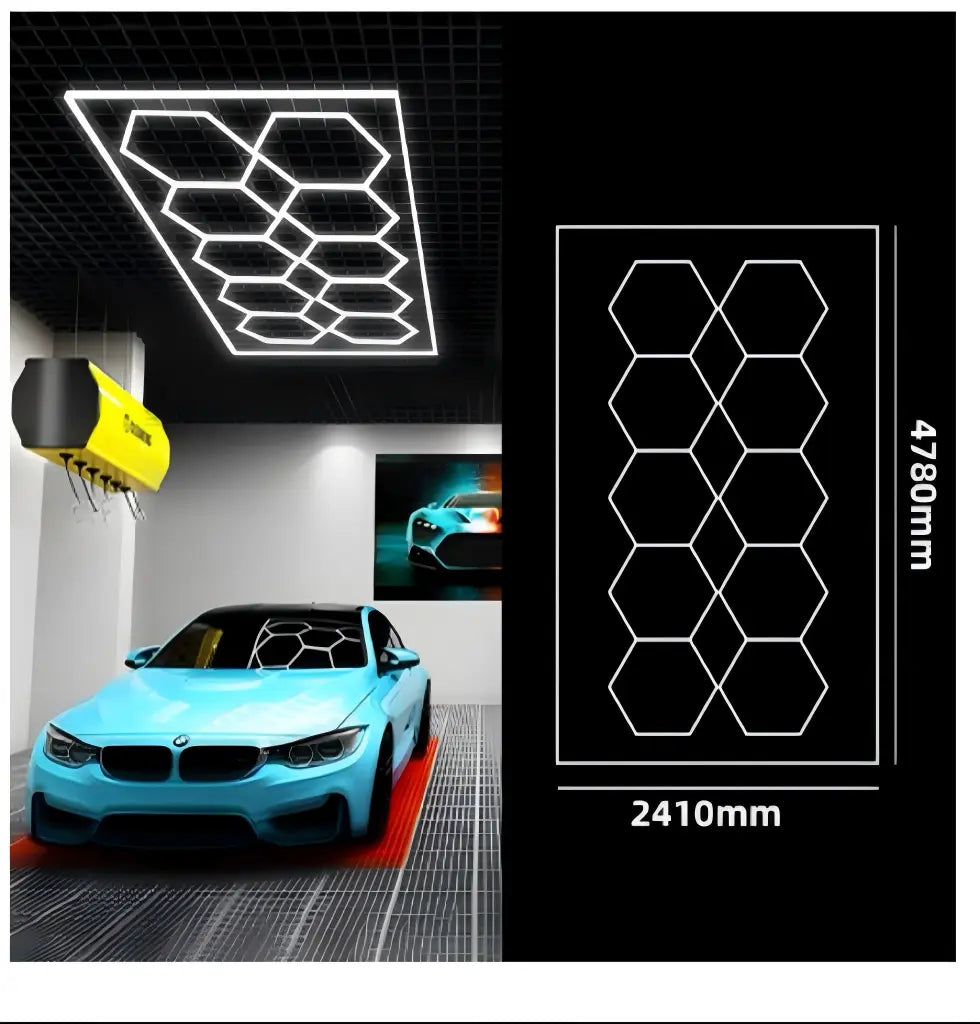 Salon Lighting | Hexagon Light | HLT-2 PC