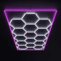Salon Lighting | Hexagon Light | Pink