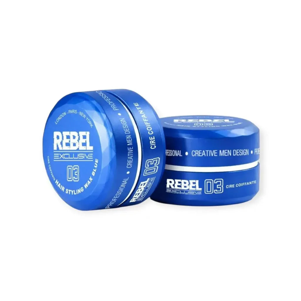 MR REBEL | AQUA HAIR WAX | BLUE NO:3 | 150ML