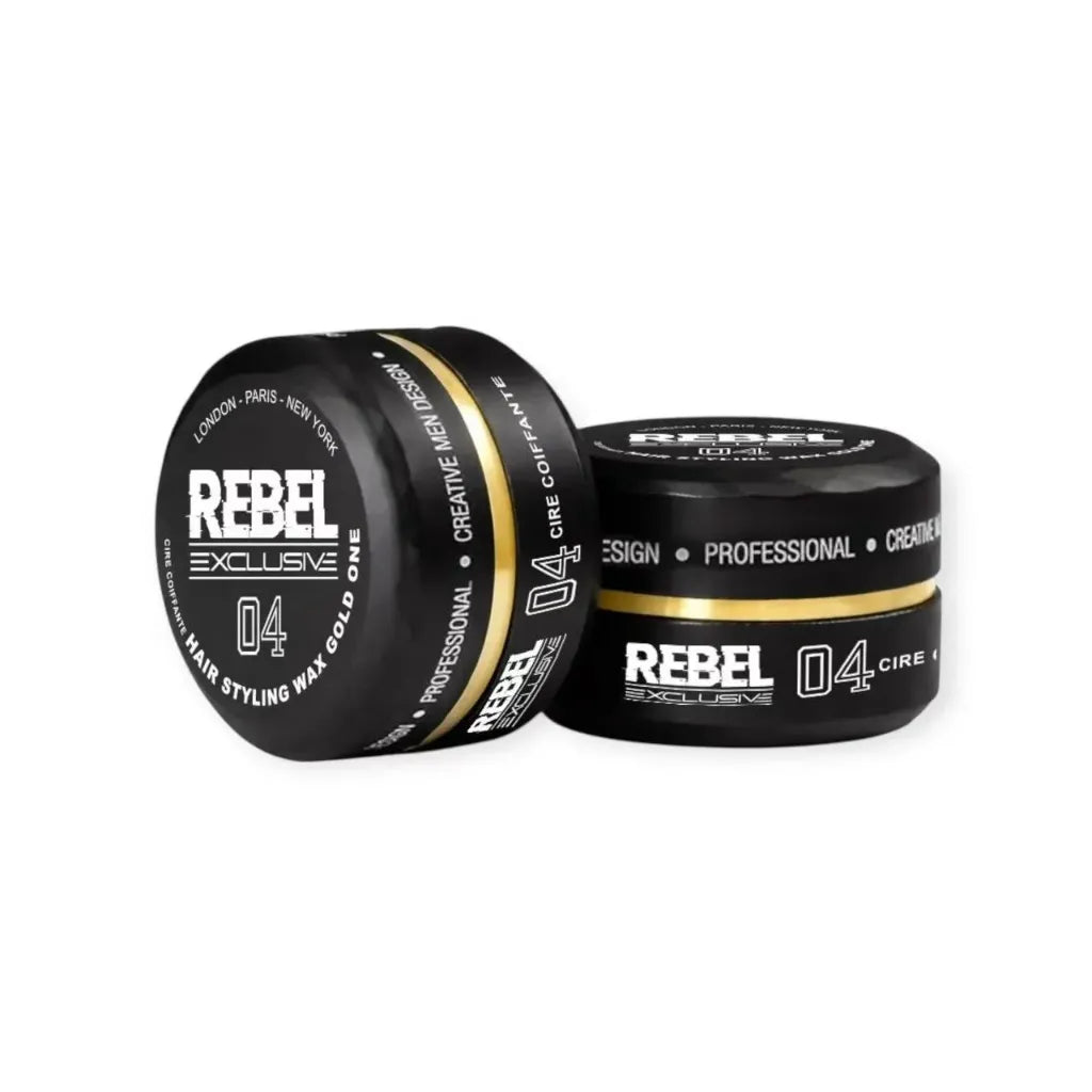 MR REBEL | AQUA HAIR WAX | GOLD NO:4 | 150ML