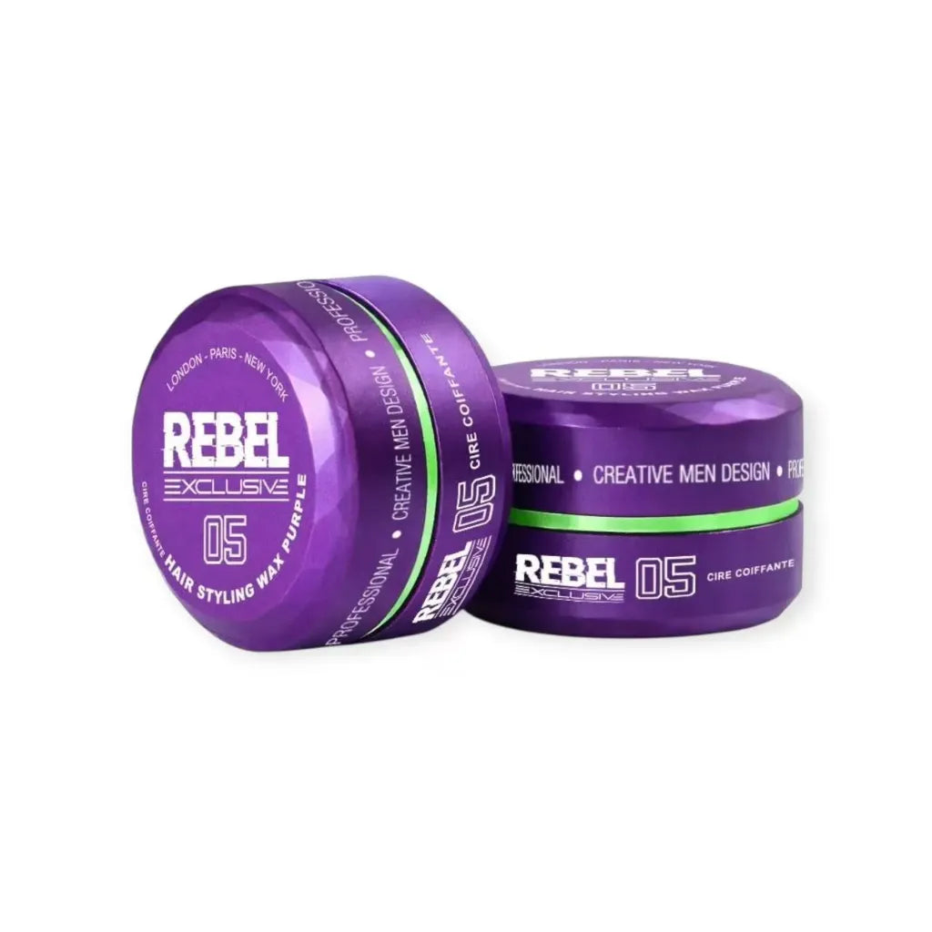 MR REBEL | AQUA HAIR WAX | PURPLE NO:5 | 150ML