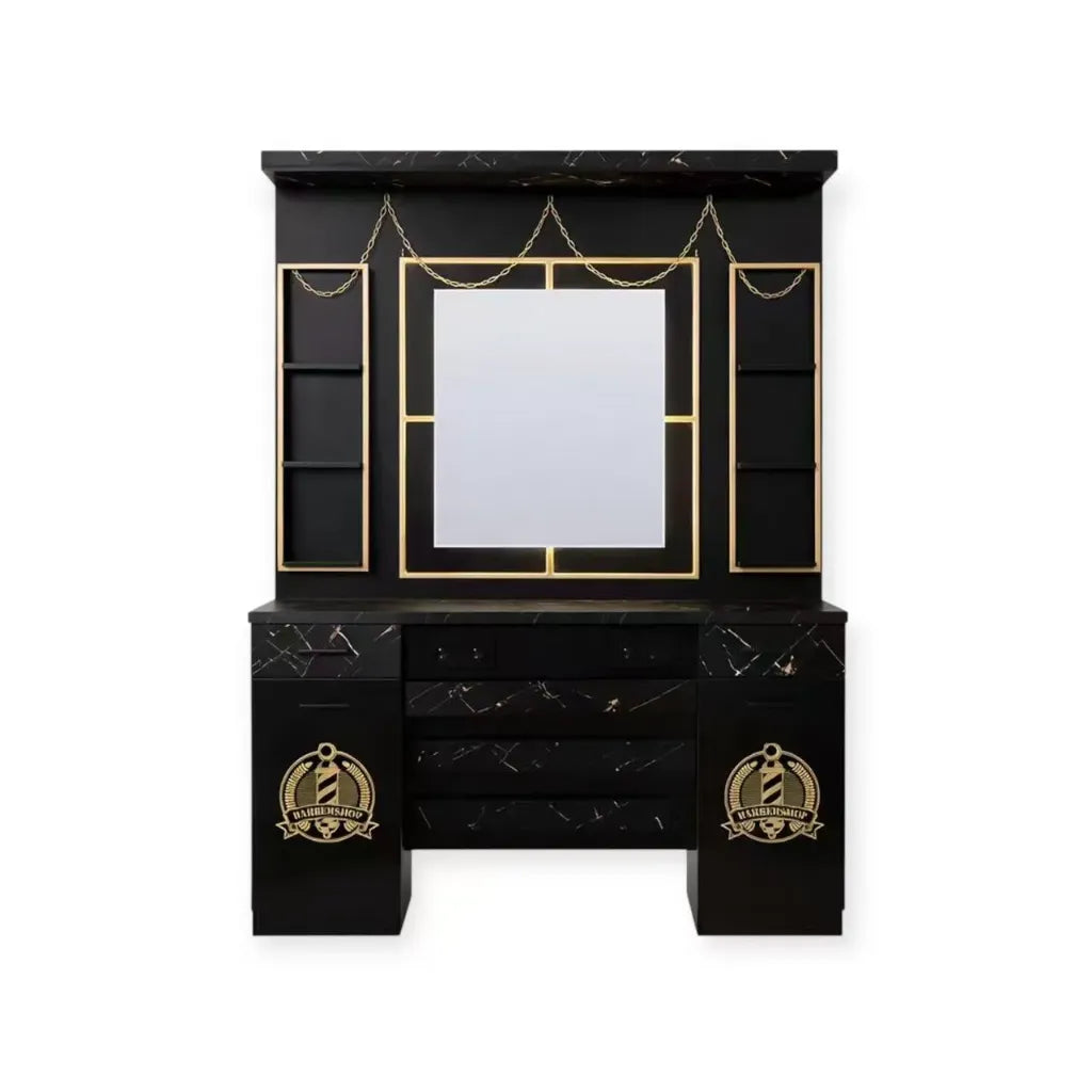 Mirror Station | MS-26 | Black & Gold