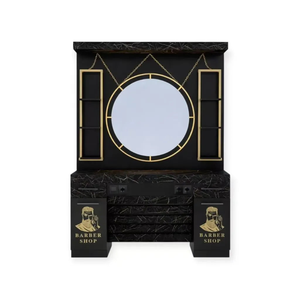 Mirror Station | MS-31 | Black & Gold