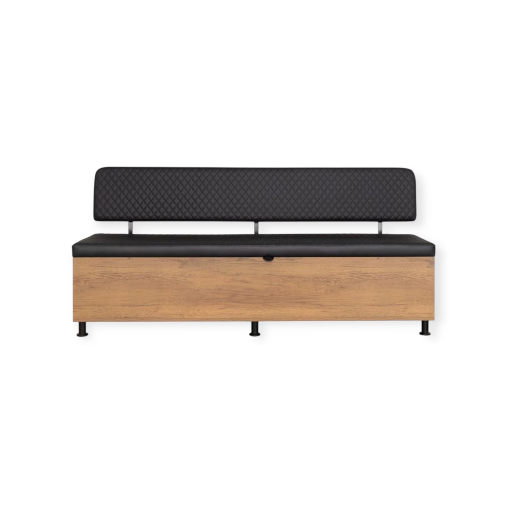 Waiting Sofa | WS-01 | Black & Barok | 180cm