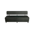 Waiting Sofa | WS-01 | Full Black 180cm