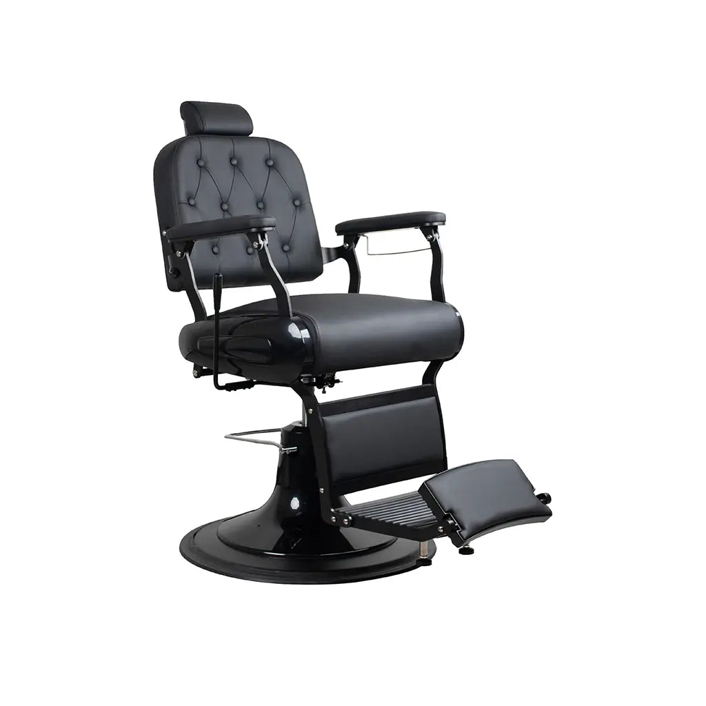 Barber Chair Black Matte FR- 58012B-A3 | Argentina Black (004)
