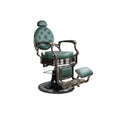 Barber Chair FR-58014-HC | Bronze Chrome | Winnipeg Green (026)