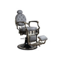 Sillón de barbero FR-58014-HC cromo bronce Winnipeg Gris (034)